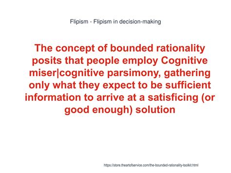 Flipism In Psychology .